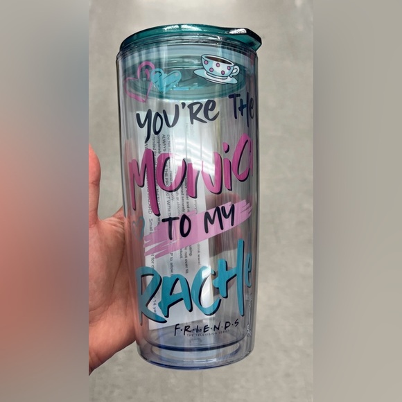 Brand New! Friends- Double Wall Travel Tumbler w/Slide Close Lid, 20 Ounces - Picture 1 of 4